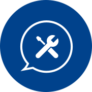 Icône conseil et assistance technique