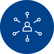 Icône centre de services et forfait