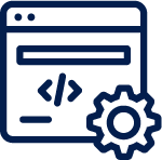 pictogramme bleu maintenance corrective