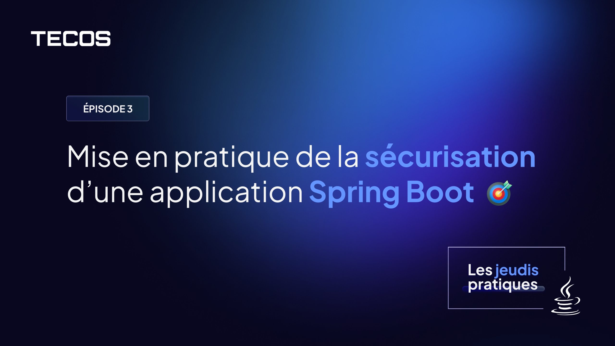 sécurisation application spring boot